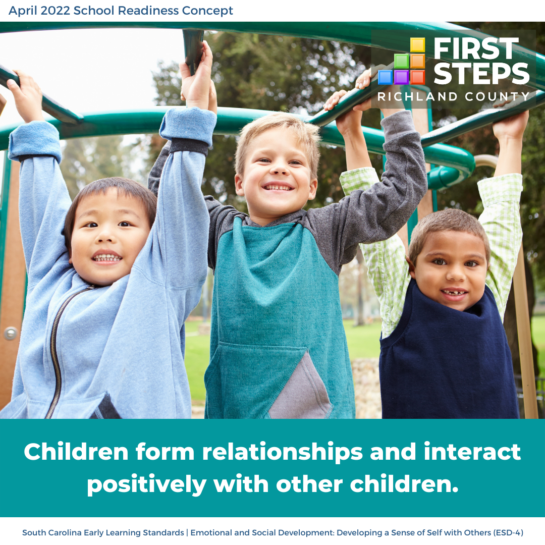 Relationships with Other Children: April's School Readiness Concept ...